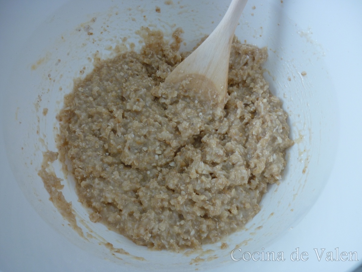 Galletas de Avena y Coco con Arándanos y Nueces de Macadamia