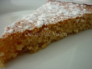 Tarta de Almendras - Cocina de Valen