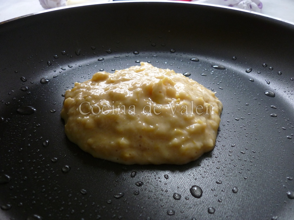 Cachapas con maíz de lata - Cocina de Valen