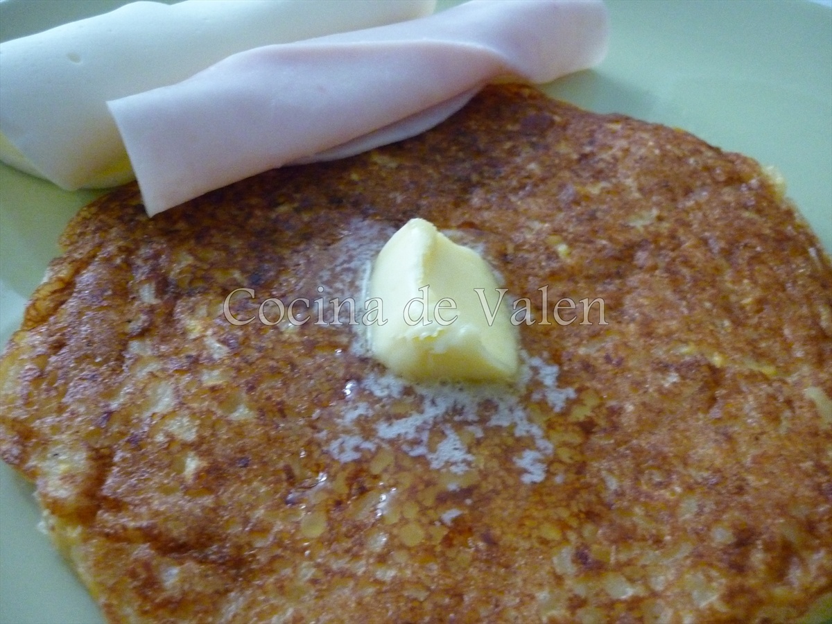 Cachapas con maíz de lata - Cocina de Valen
