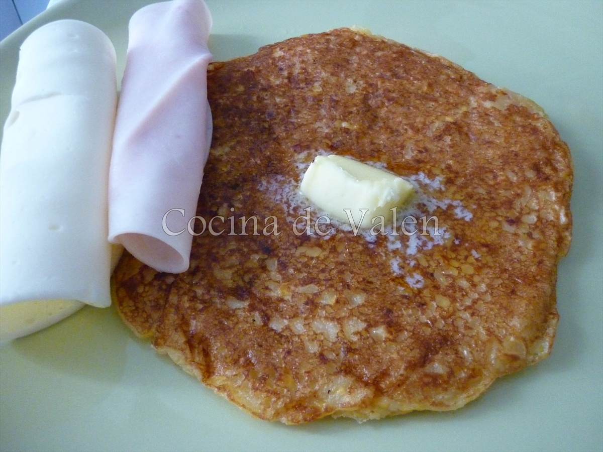 Cachapas con maíz de lata - Cocina de Valen