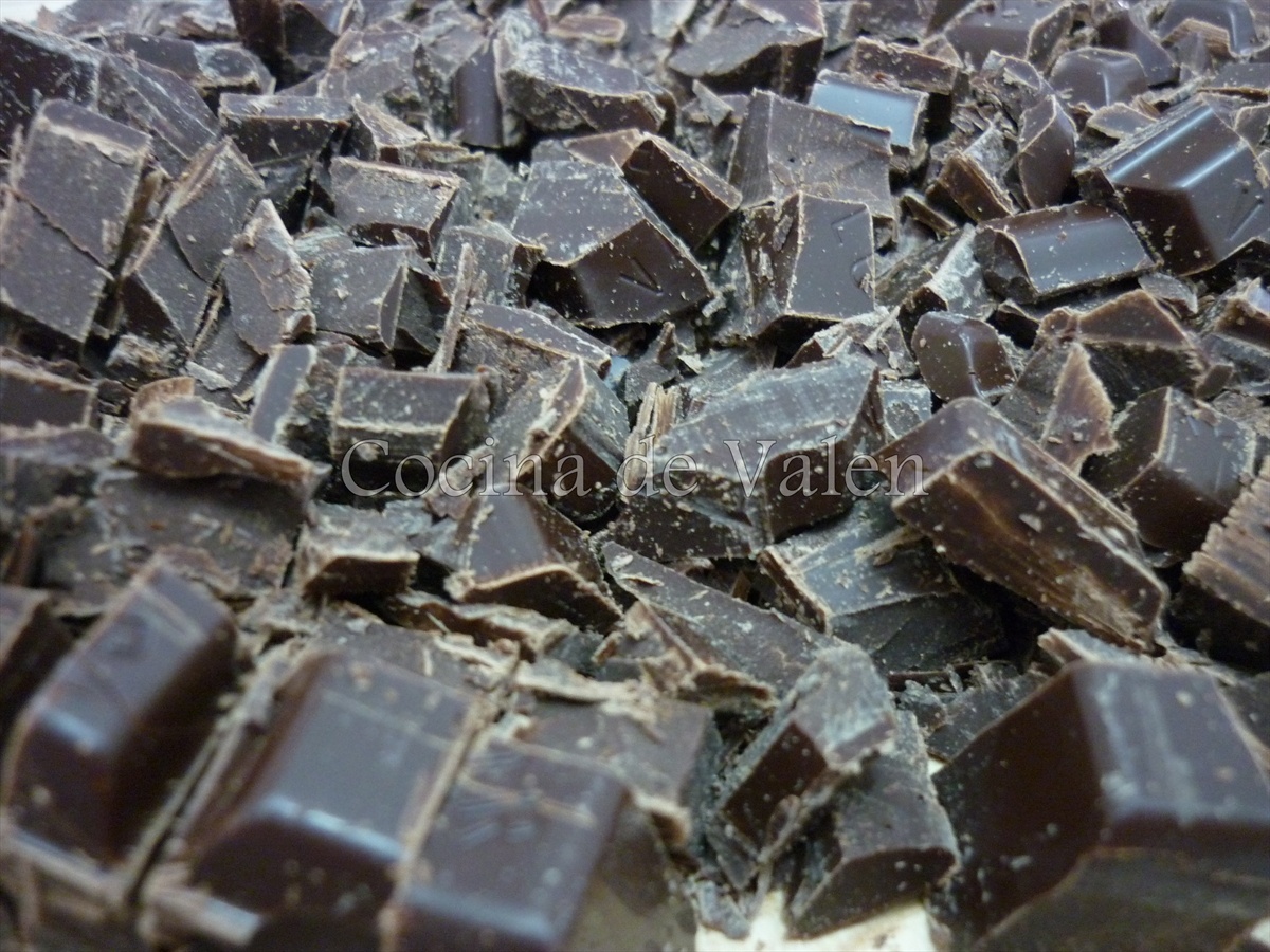 Galletas Dobles de Chocolate y Vainilla con chispas de chocolate - Cocina de Valen