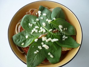Tomattina con topping de Berenjenas y Albahaca (Salsa para pasta) - Cocina de Valen