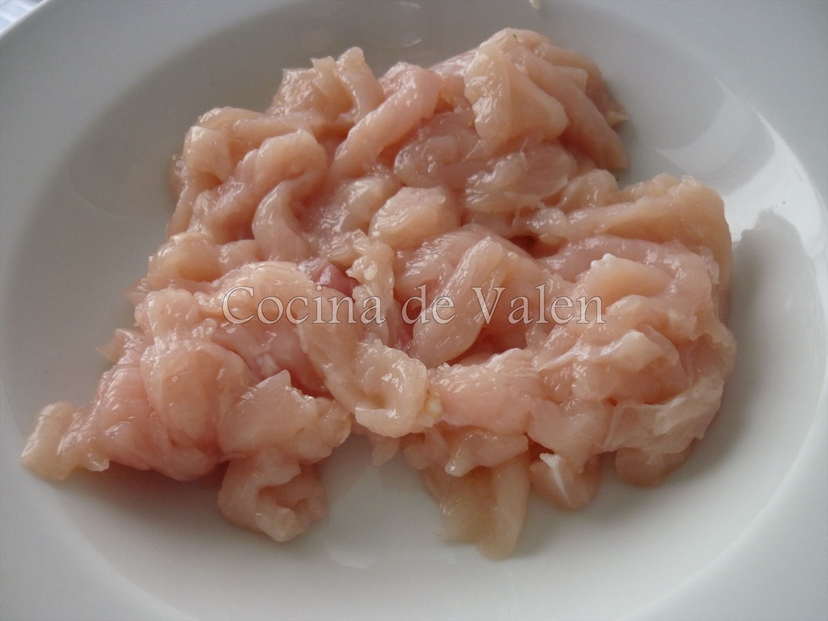 Tallarines con Pollo en Salsa de Ostras (Wok) - Cocina de Valen