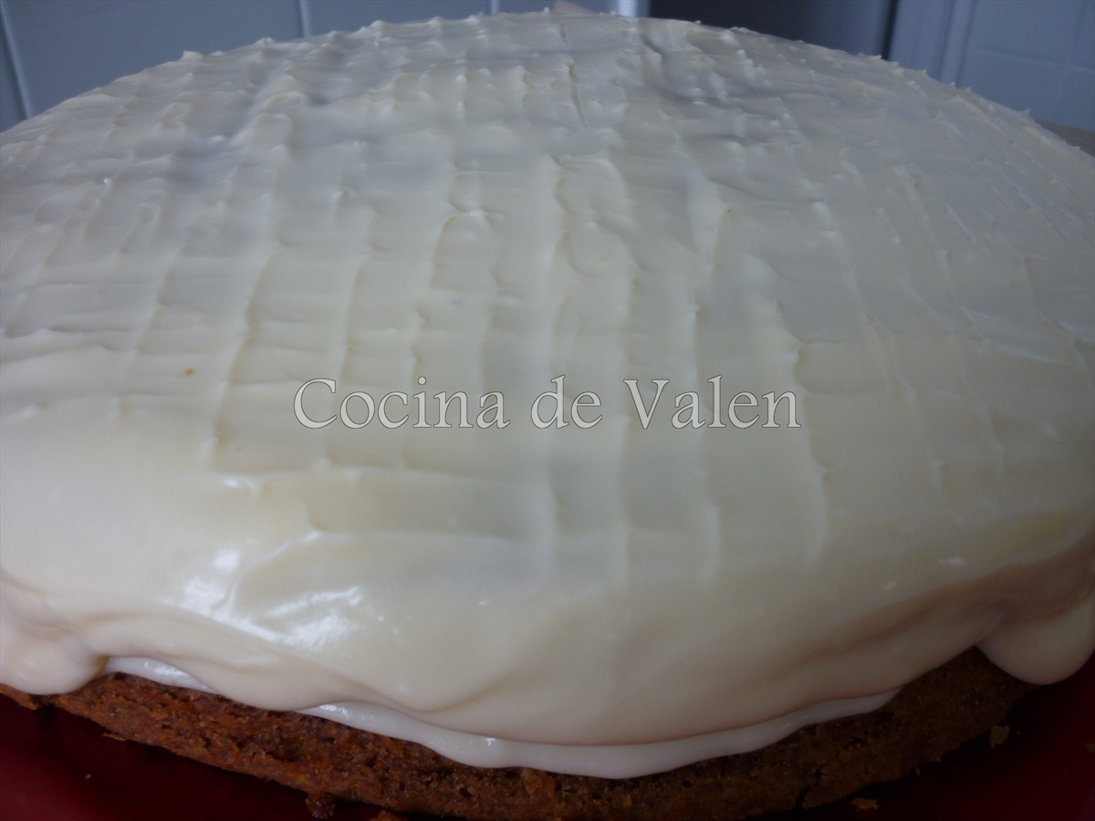 Torta de Zanahorias con frosting de Queso Crema - Cocina de Valen