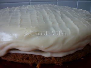 Torta de Zanahorias con frosting de Queso Crema