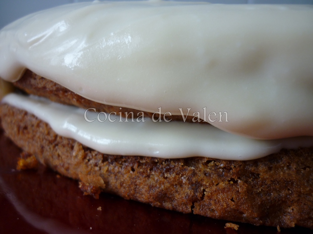 Torta de Zanahorias con frosting de Queso Crema - Cocina de Valen