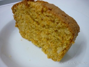 Plum Cake de Zanahoria y Nueces de Macadamia - Cocina de Valen