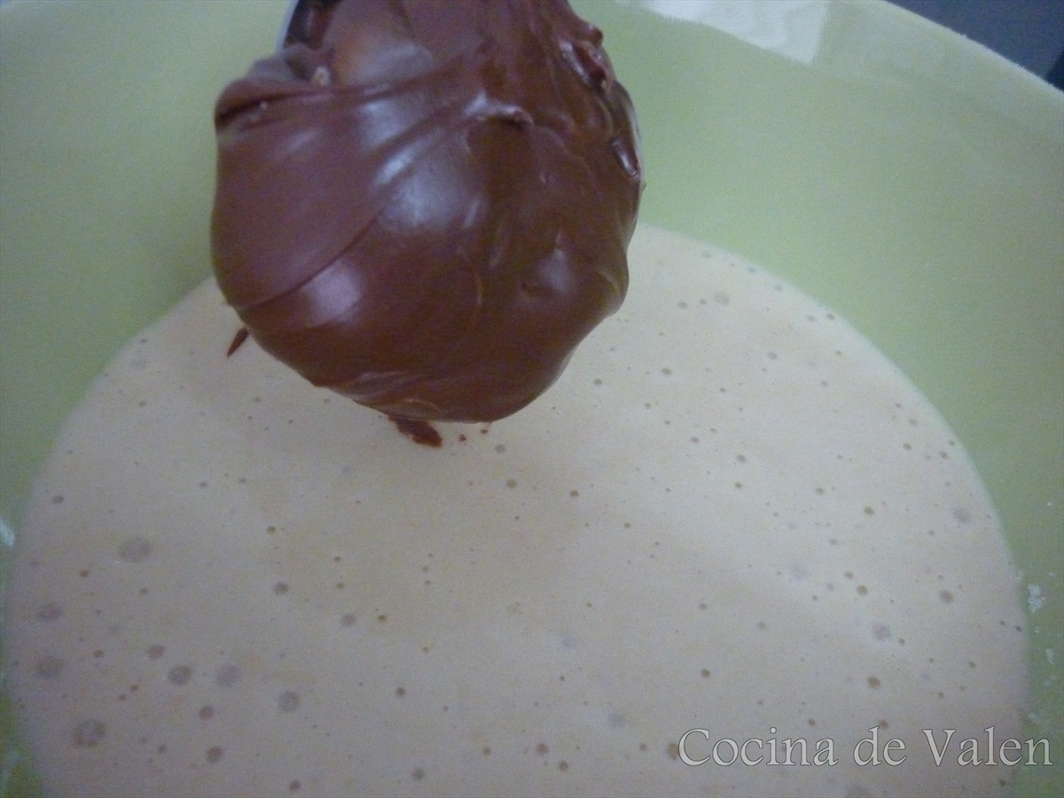 Preparación del Bizcocho marmolado con semillas de amapola