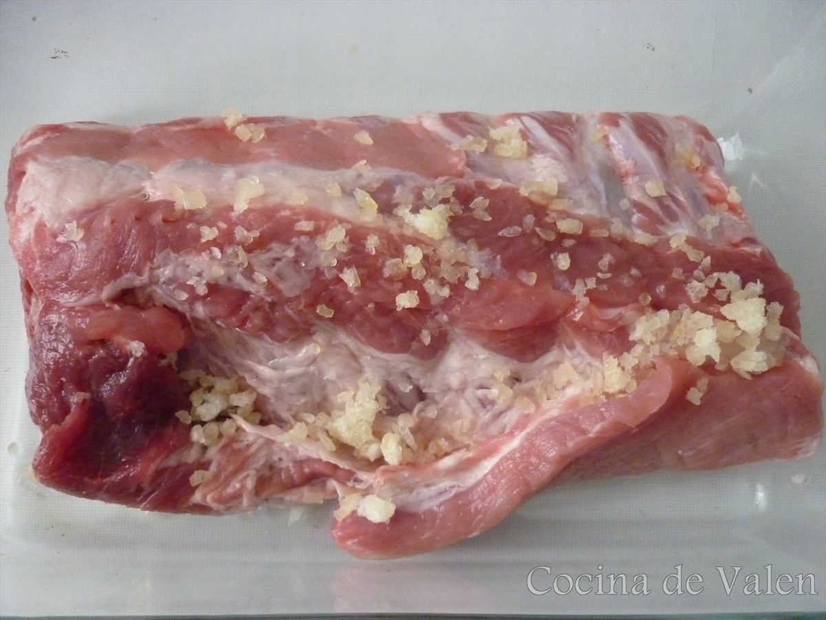 Costillas de cerdo al horno