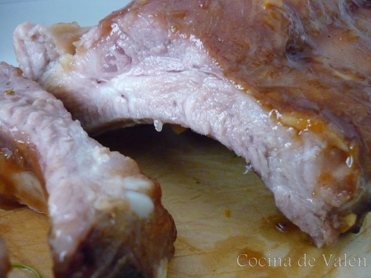 Costillas de cerdo al horno