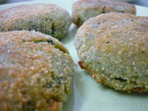 Tortitas de espinacas