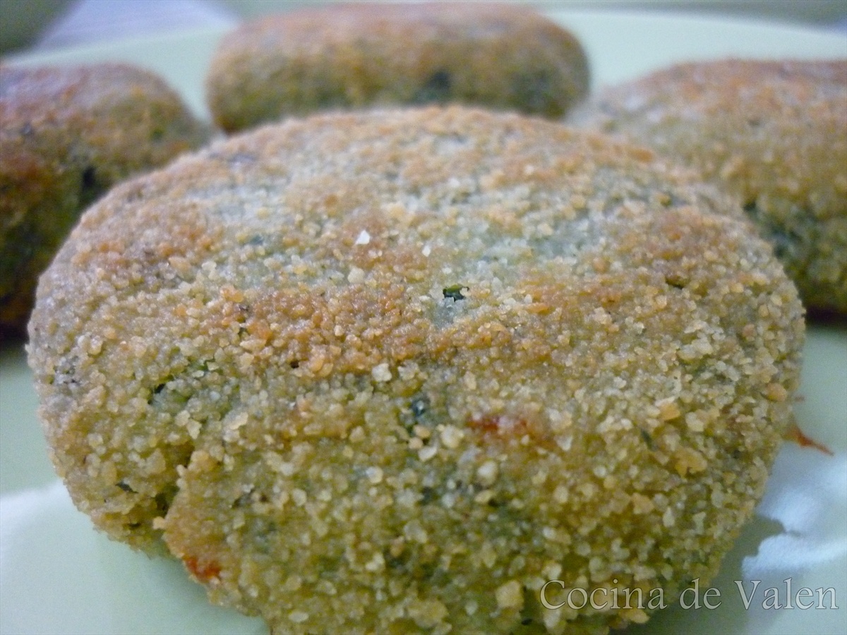 Tortitas de espinacas