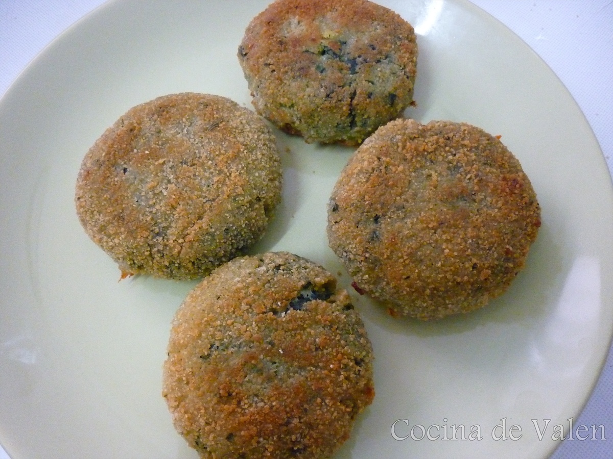 Tortitas de espinacas