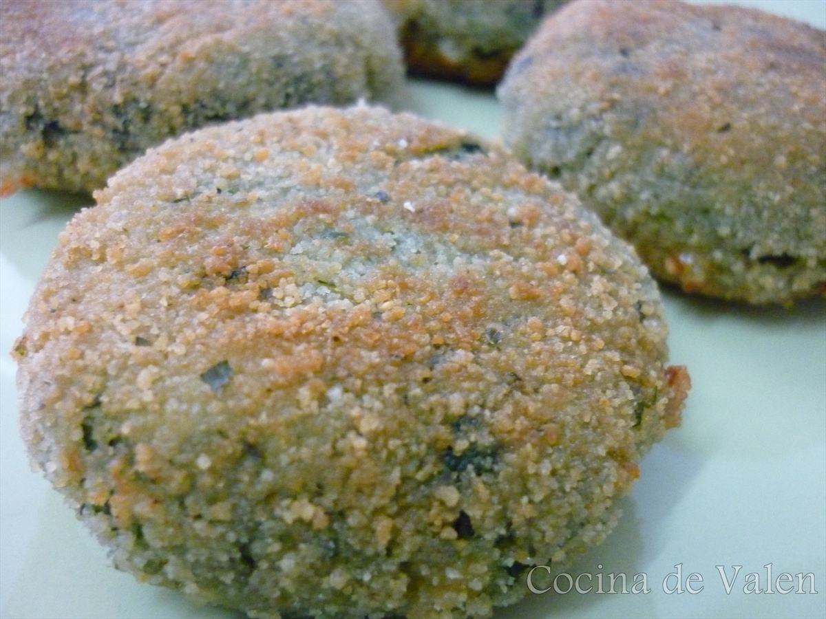 Tortitas de espinacas