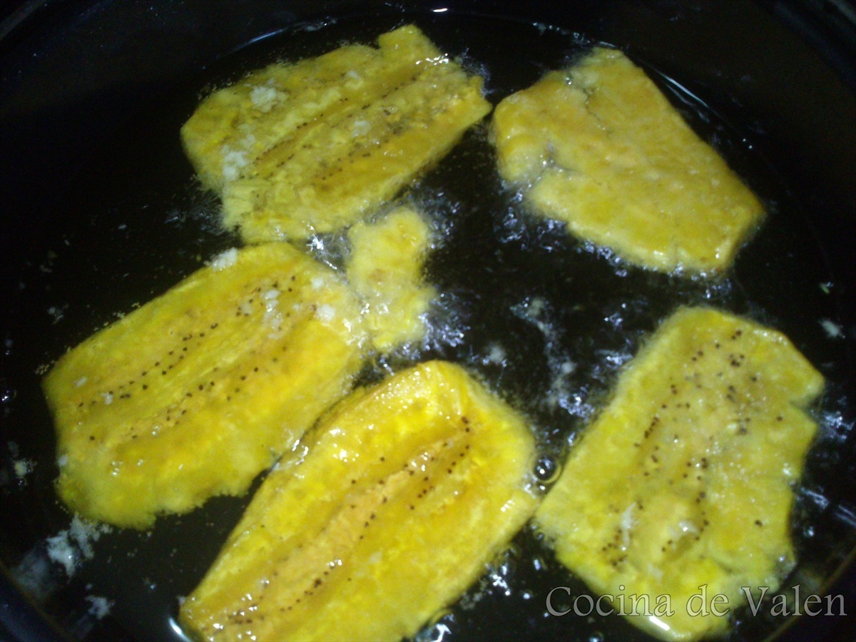 Tostones - Cocina de Valen Tostones