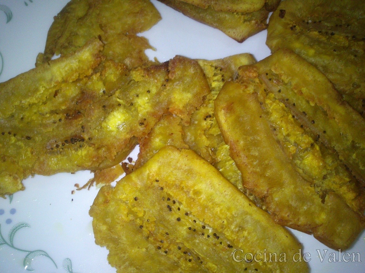 Tostones - Cocina de Valen Tostones