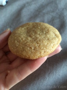 Galletas de vainilla rellenas de nocilla 