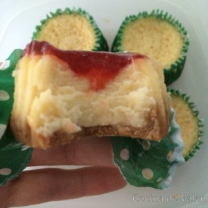 Mini Cheesecakes - Cocina de Valen
