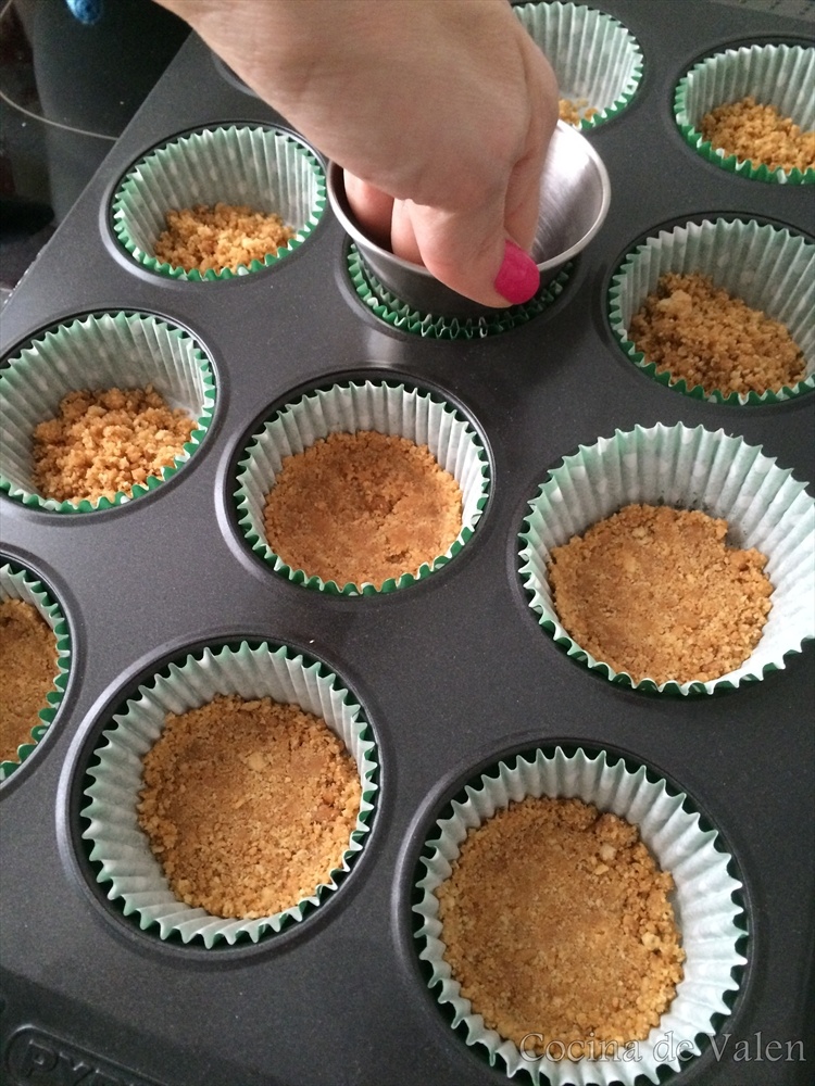 Mini Cheesecakes - Cocina de Valen