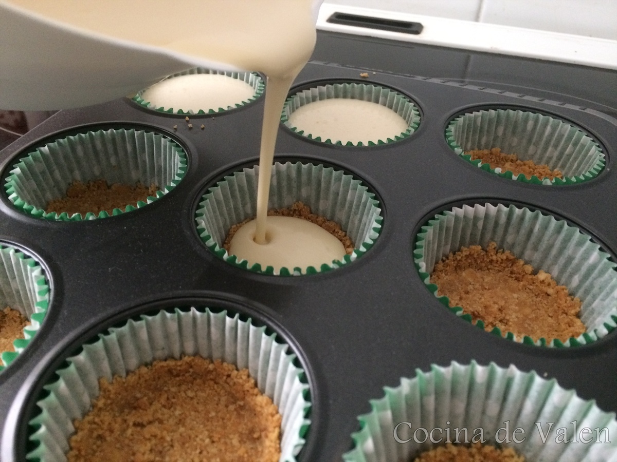Mini Cheesecakes - Cocina de Valen