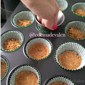 Mini Cheesecakes - Cocina de Valen
