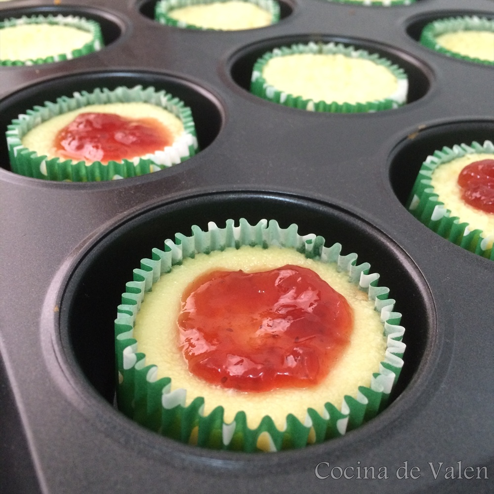 Mini Cheesecakes - Cocina de Valen