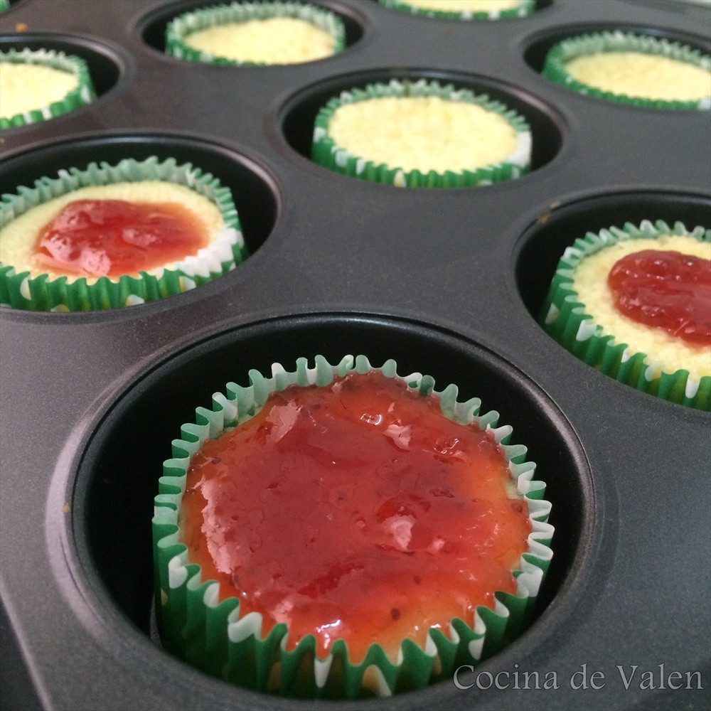Mini Cheesecakes - Cocina de Valen