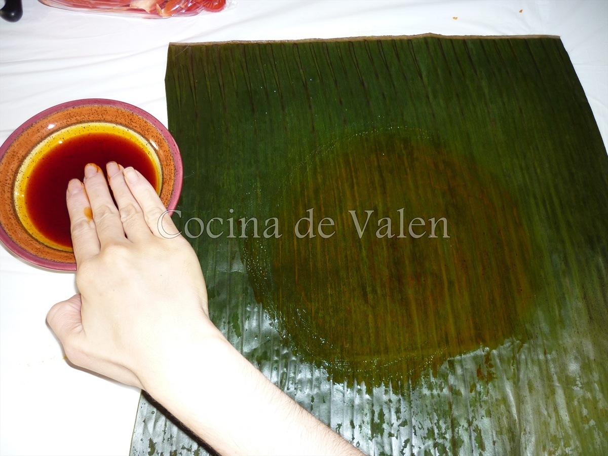 Elaboración de las hallacas paso a paso - Cocina de Valen