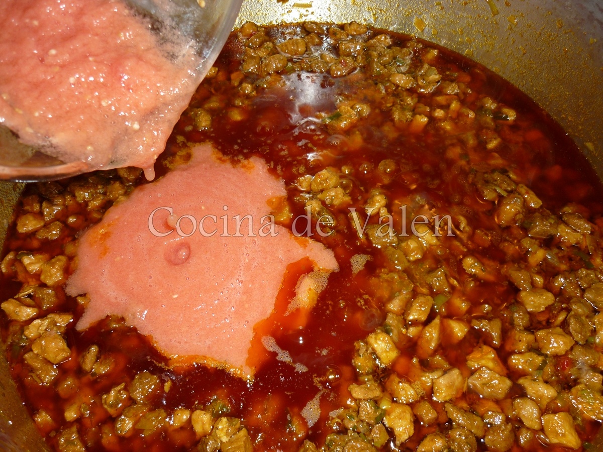 Cómo se prepara el guiso de hallacas - Cocina de Valen