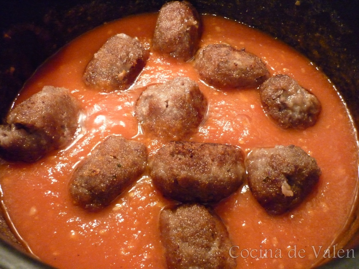 Albóndigas en Salsa de Tomate - Cocina de Valen
