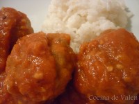 Albóndigas en Salsa de Tomate - Cocina de Valen