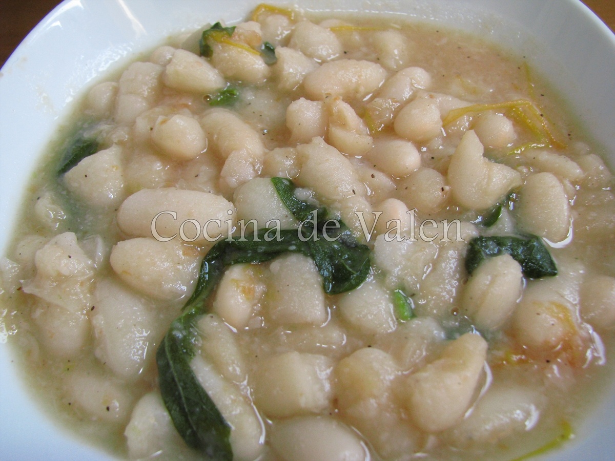 Alubias Blancas - Cocina de Valen