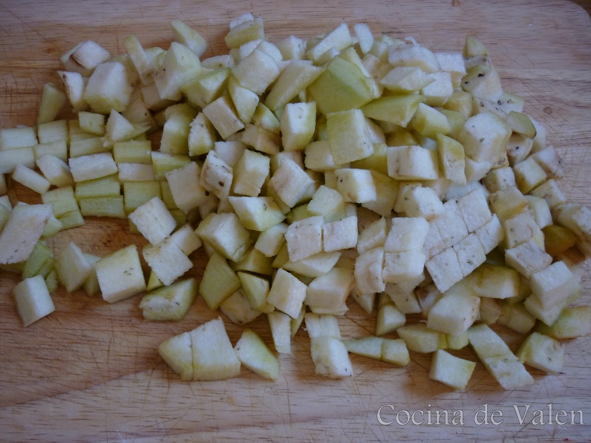 Berenjenas al ajillo - Cocina de Valen