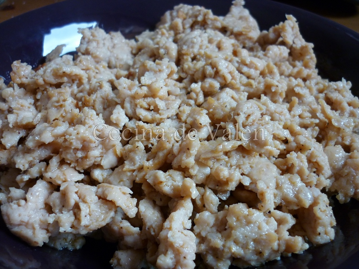 - Empanada de Hojaldre rellena de pollo picado - Cocina de Valen