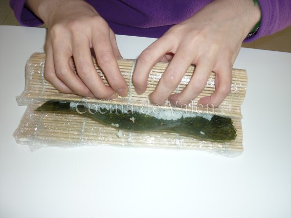 Cómo hacer sushi paso a paso - Cocina de Valen