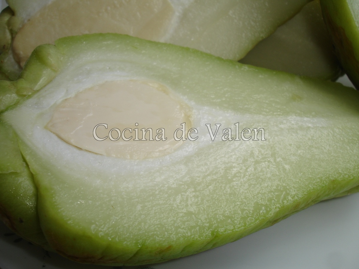 Chayotas Gratinadas - Cocina de Valen