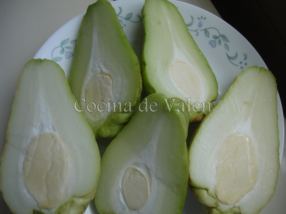Chayotas Gratinadas - Cocina de Valen