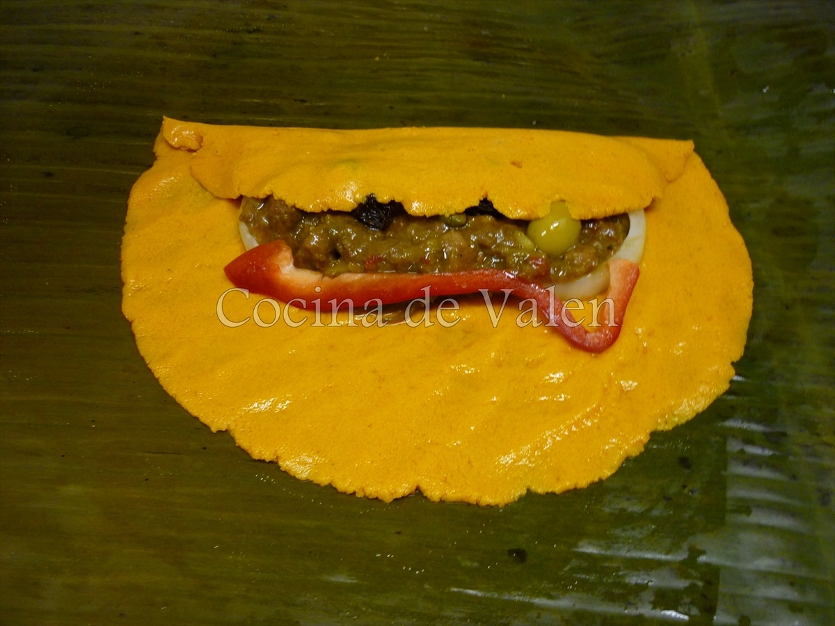 Elaboración de las hallacas paso a paso - Cocina de Valen