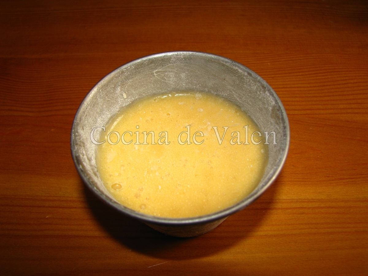 Coulant de Chocolate Blanco - Cocina de Valen