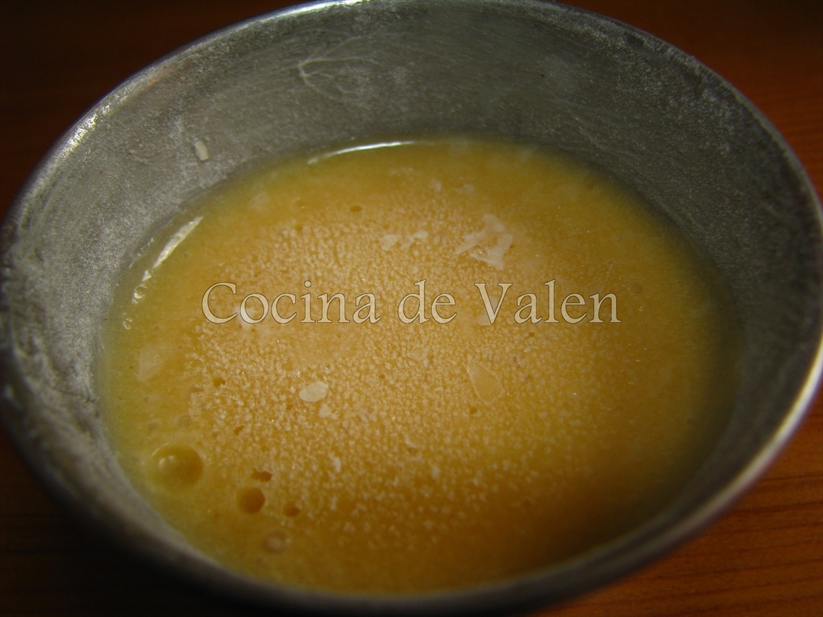 Coulant de Chocolate Blanco - Cocina de Valen