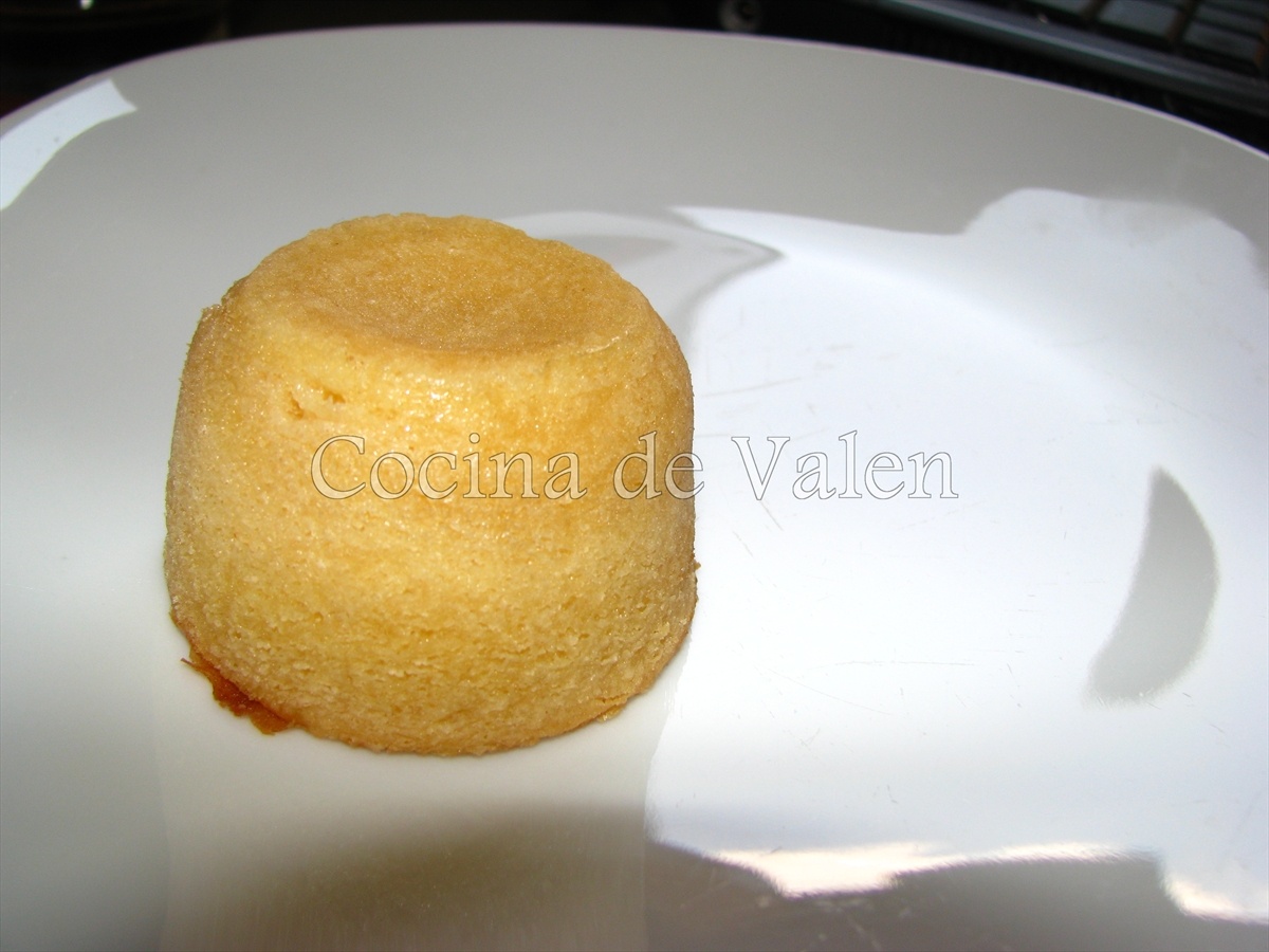 Coulant de Chocolate Blanco - Cocina de Valen