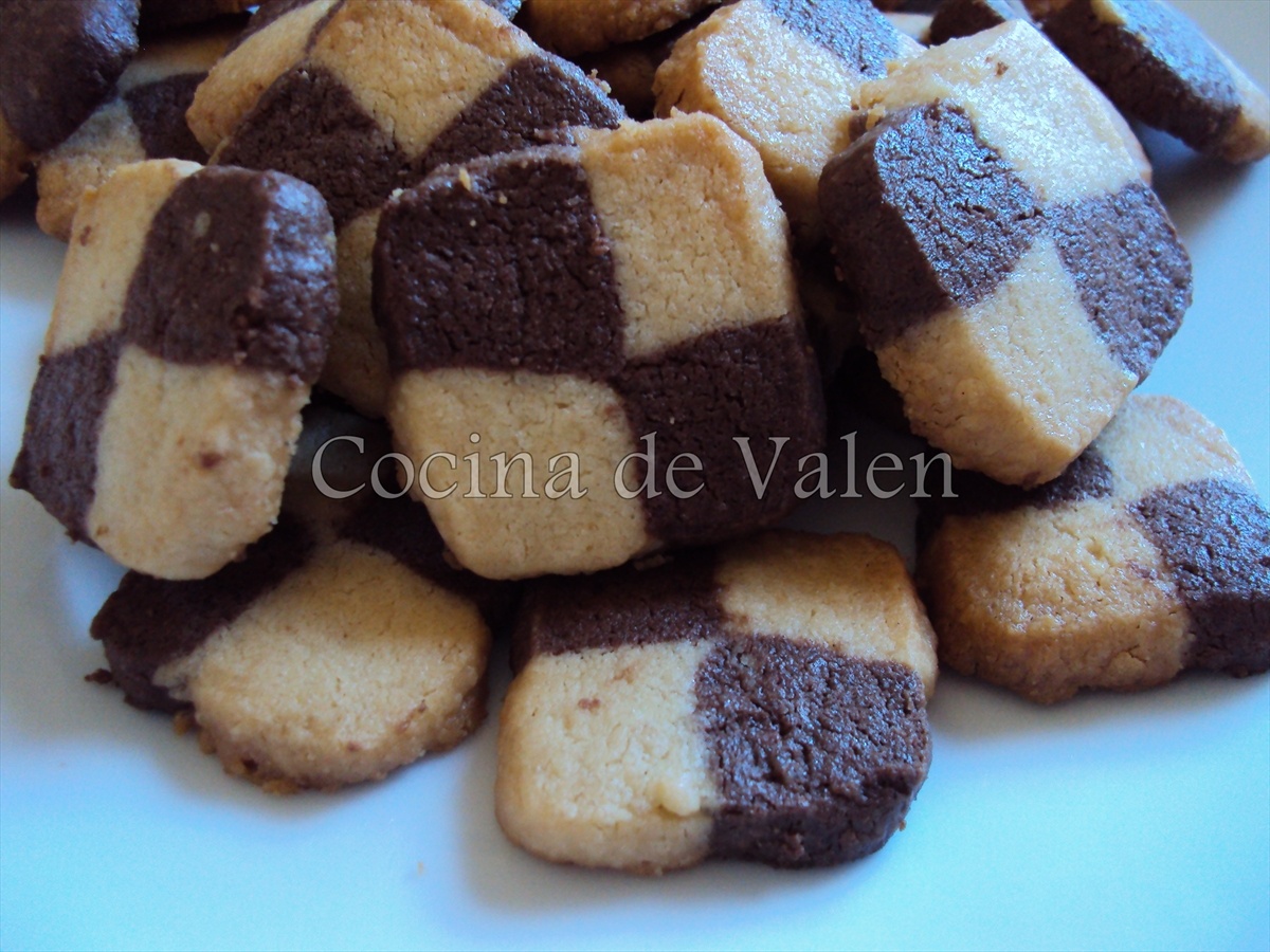 Galletas Ajedrez - Cocina de Valen