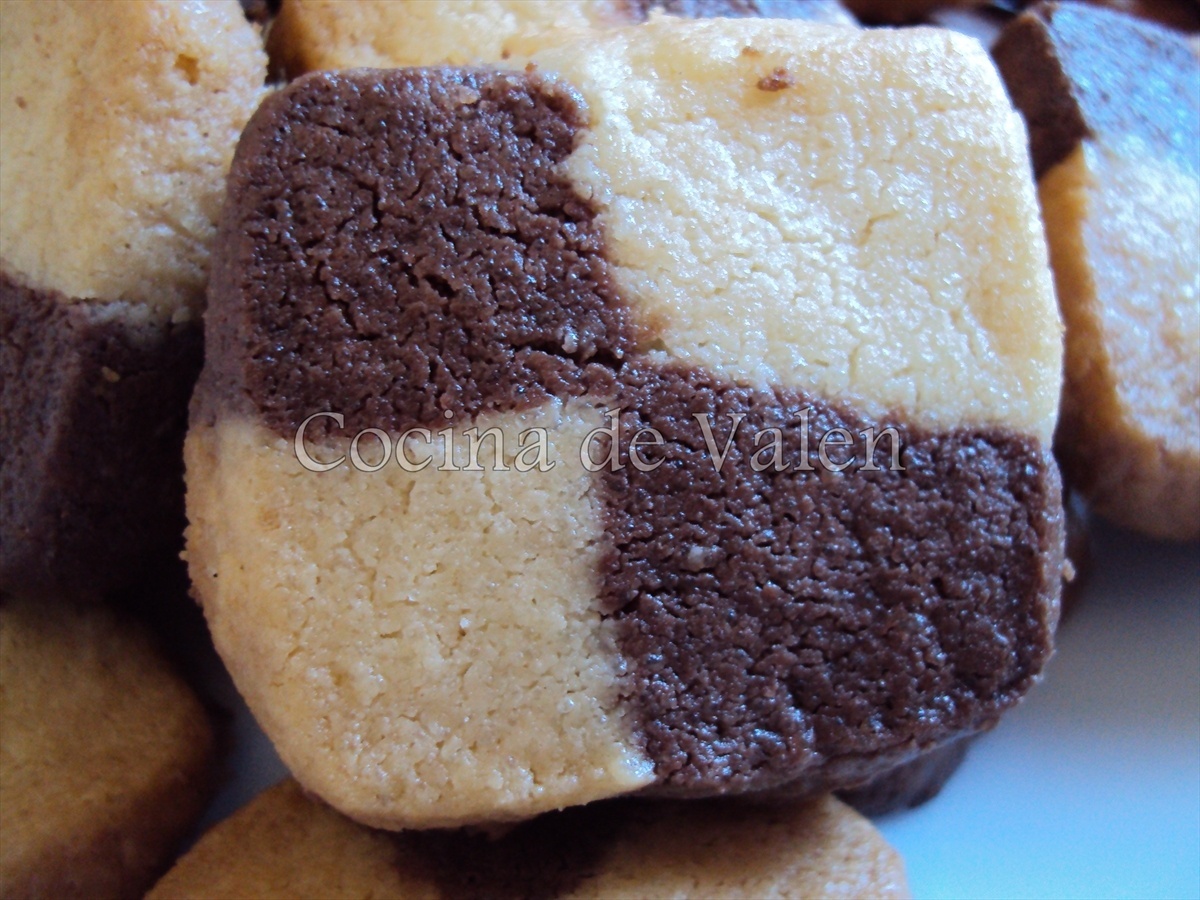 Galletas Ajedrez - Cocina de Valen