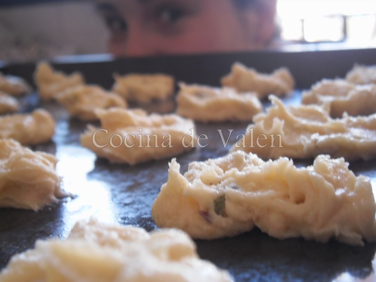 Galletas de Pistacho y Chocolate Blanco - Cocina de Valen