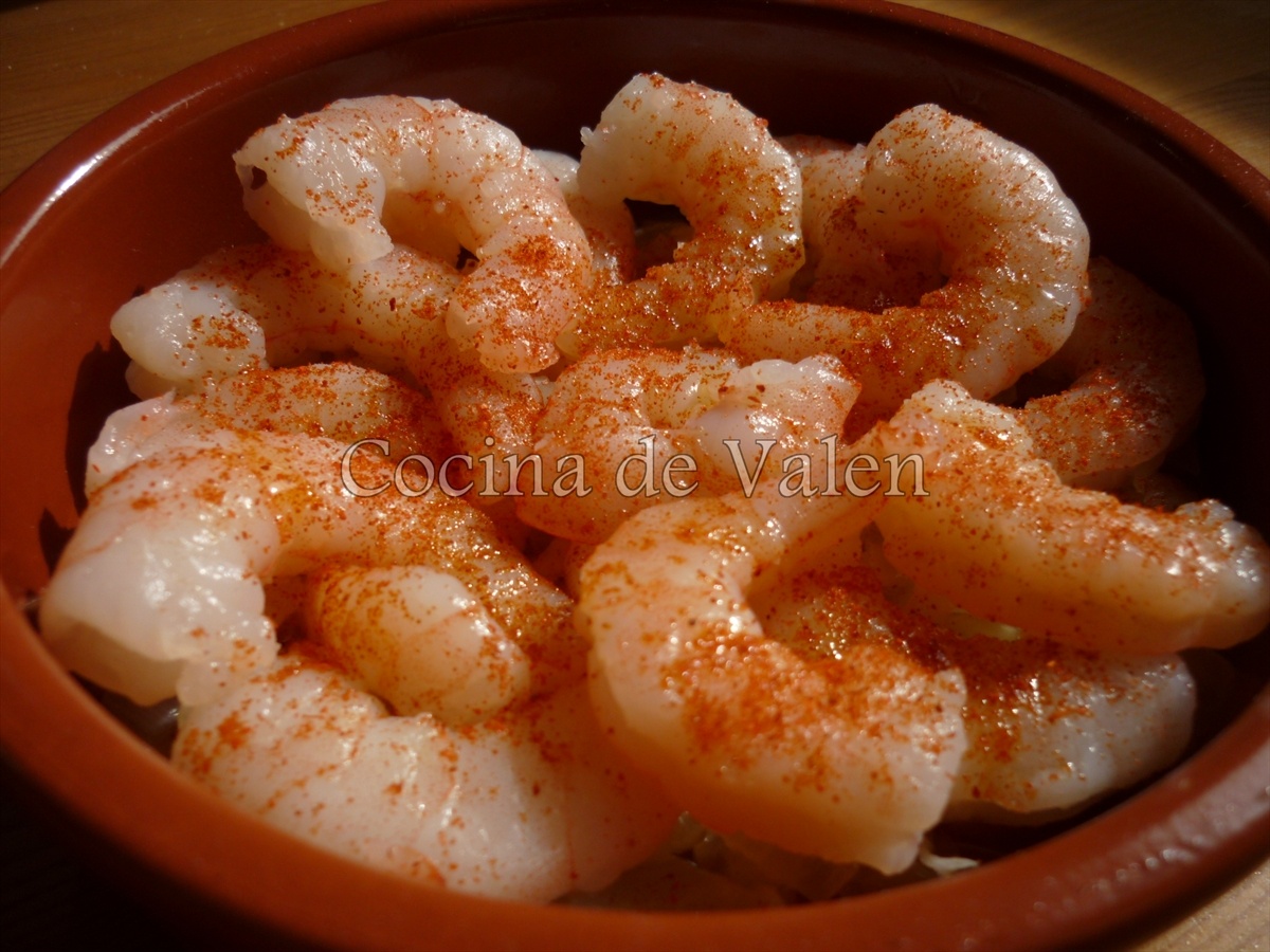 Gambas al Chili Picante - Cocina de Valen