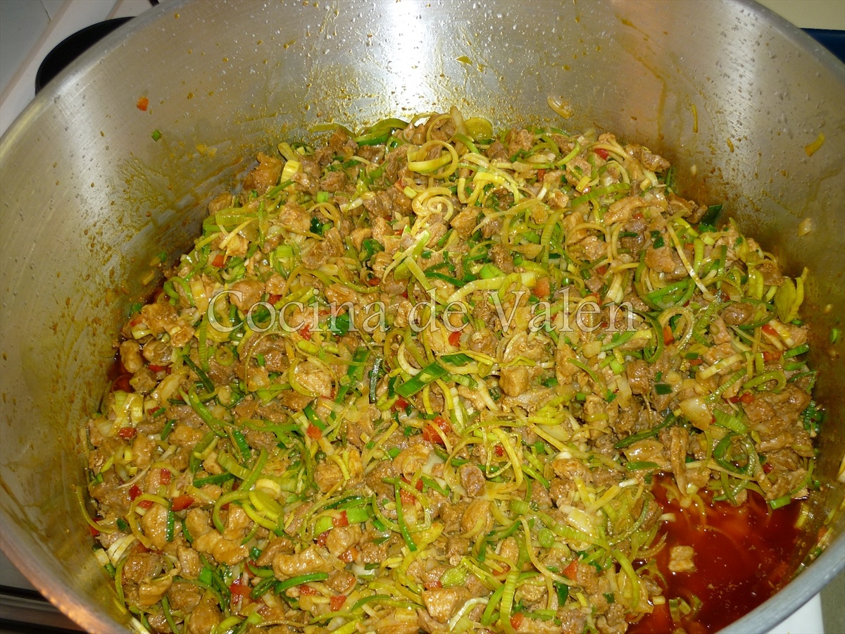 Cómo se prepara el guiso de hallacas - Cocina de Valen
