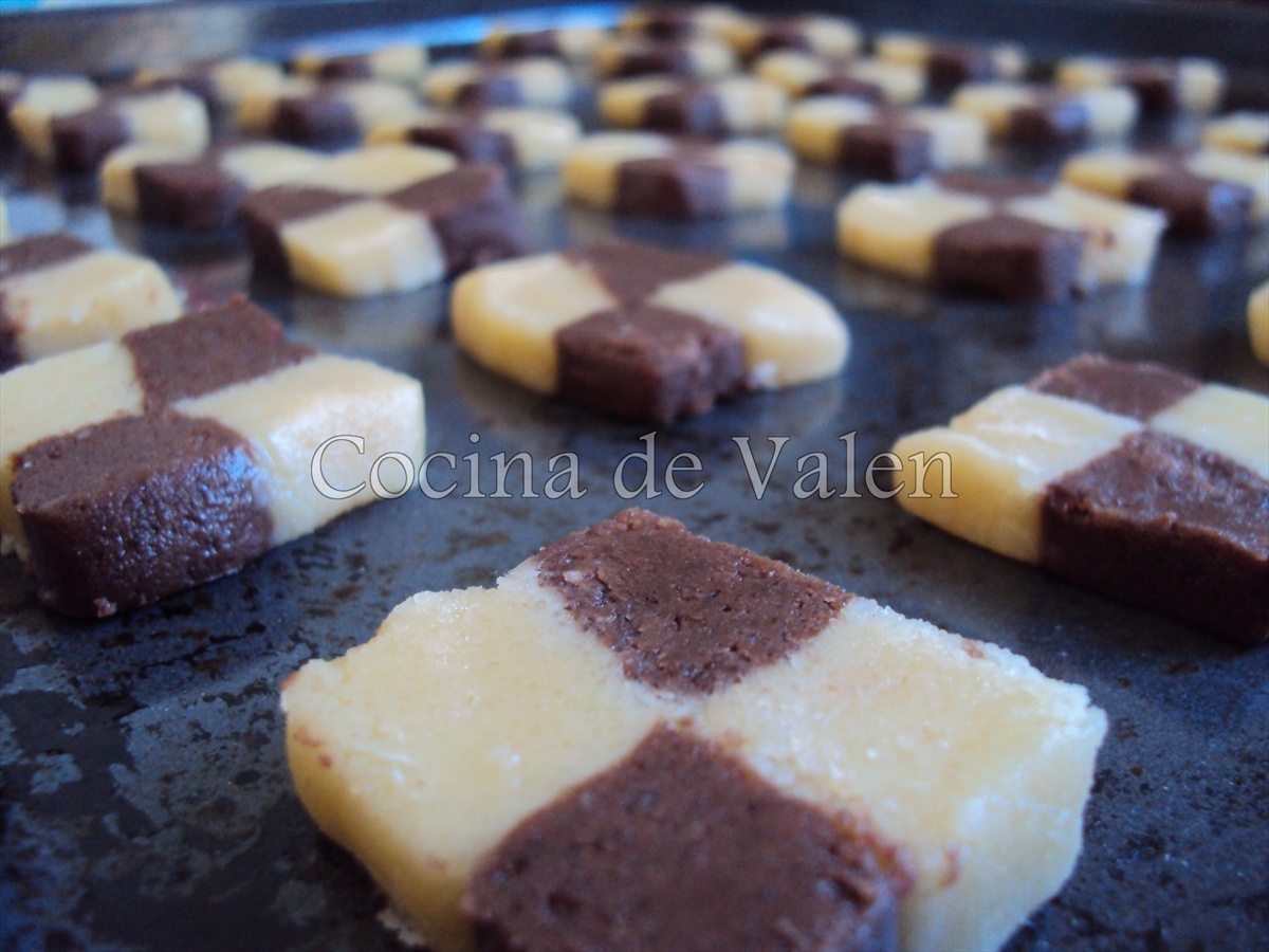 Galletas Ajedrez - Cocina de Valen