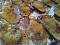 Machas a la Parmesana