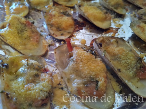 Machas a la Parmesana